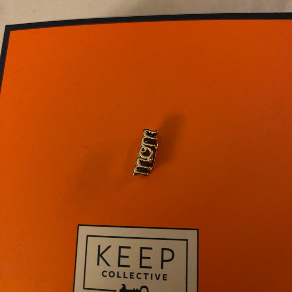 KEEP Collective Gold 'Mom' Charm